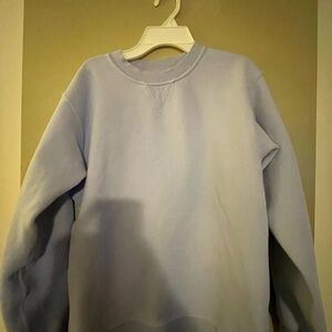 lululemon athletica Light Blue Sweatshirt